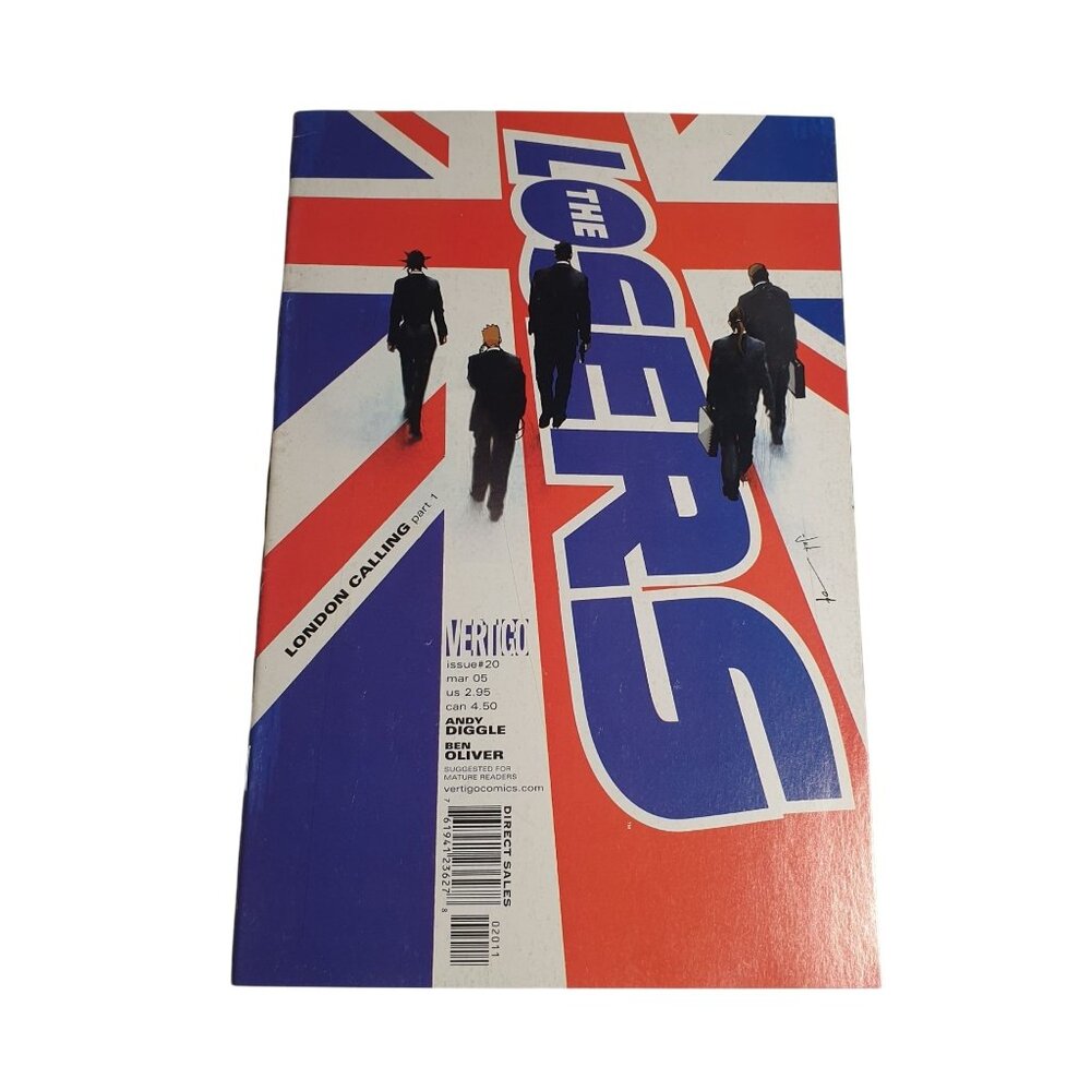 Vertigo Losers London Calling Pt 1 Comic Book Collector Bagged Boarded March 05